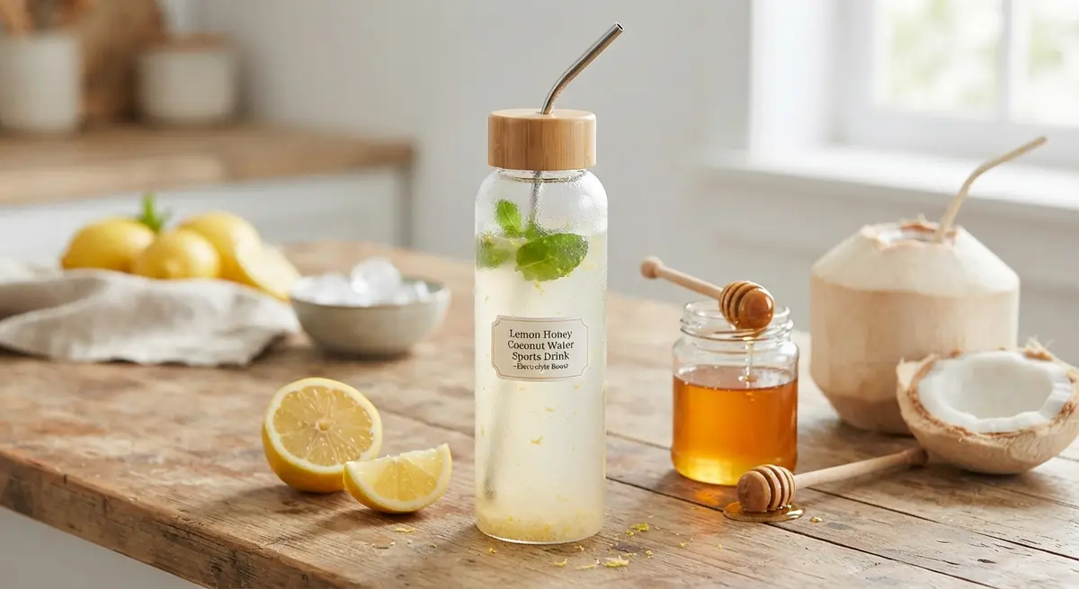 Lemon Honey Coconut Water Sports Drink
